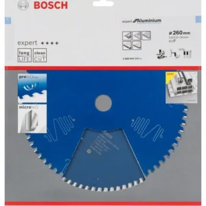 Hoja de sierra circular BOSCH Ø exterior 260 mm Número de dientes 80 HLTCG ( 8000342171 )