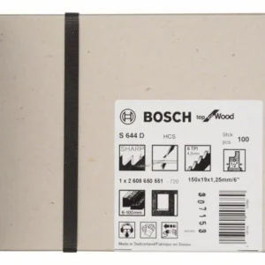 Hoja de sierra de sable BOSCH S 644 D Longitud 150 mm Anchura 19 mm ( 8000343831 )