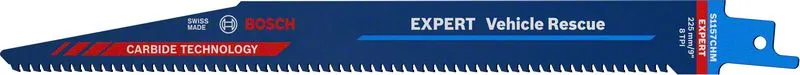 Hoja de sierra de sable BOSCH Expert Automotive Acero Longitud 225 mm Anchura 20 mm ( 4000837437 )