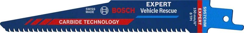 Hoja de sierra de sable BOSCH Expert Automotive Acero Longitud 150 mm Anchura 20 mm ( 4000837435 )