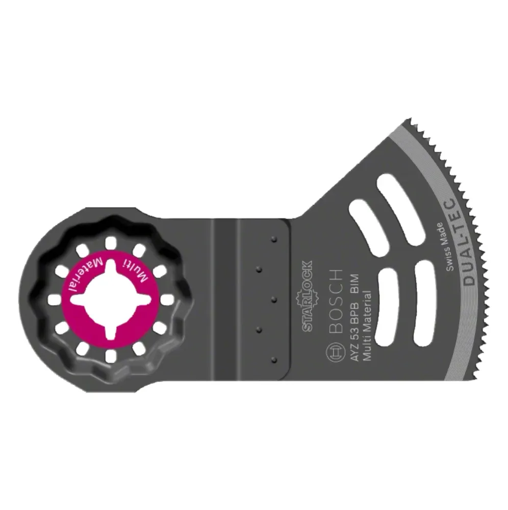 Bosch AYZ 53 BPB Hoja de sierra BIM Dual Tec 53 x 40 mm Starlock ( 2608664205 ) Bosch Professional