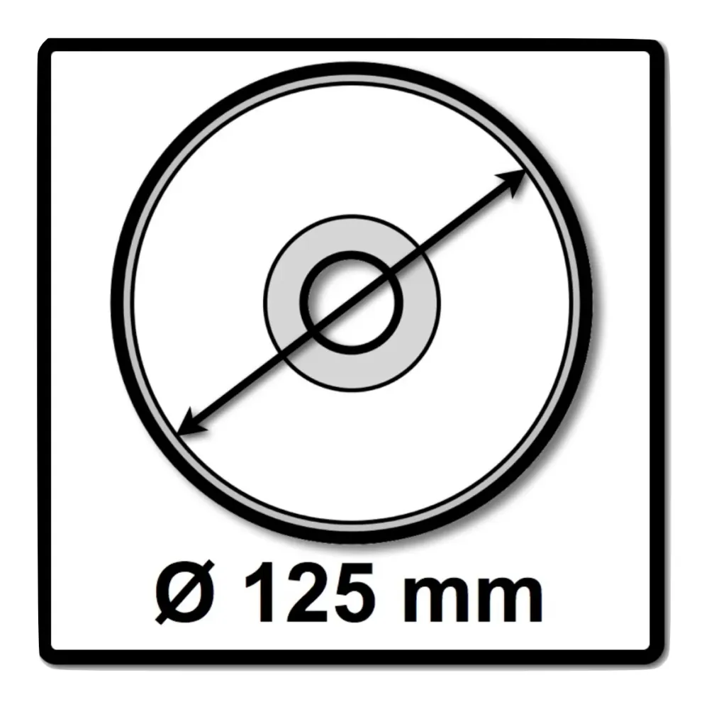 Bosch Best Disco de corte de cerámica dura 125mm x 22,23, 2pcs. (2x 2608615077) Bosch Professional