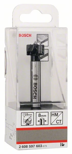 Bosch Broca de metal duro para bisagras 18 x 90 mm (2608597603) para madera Bosch Professional