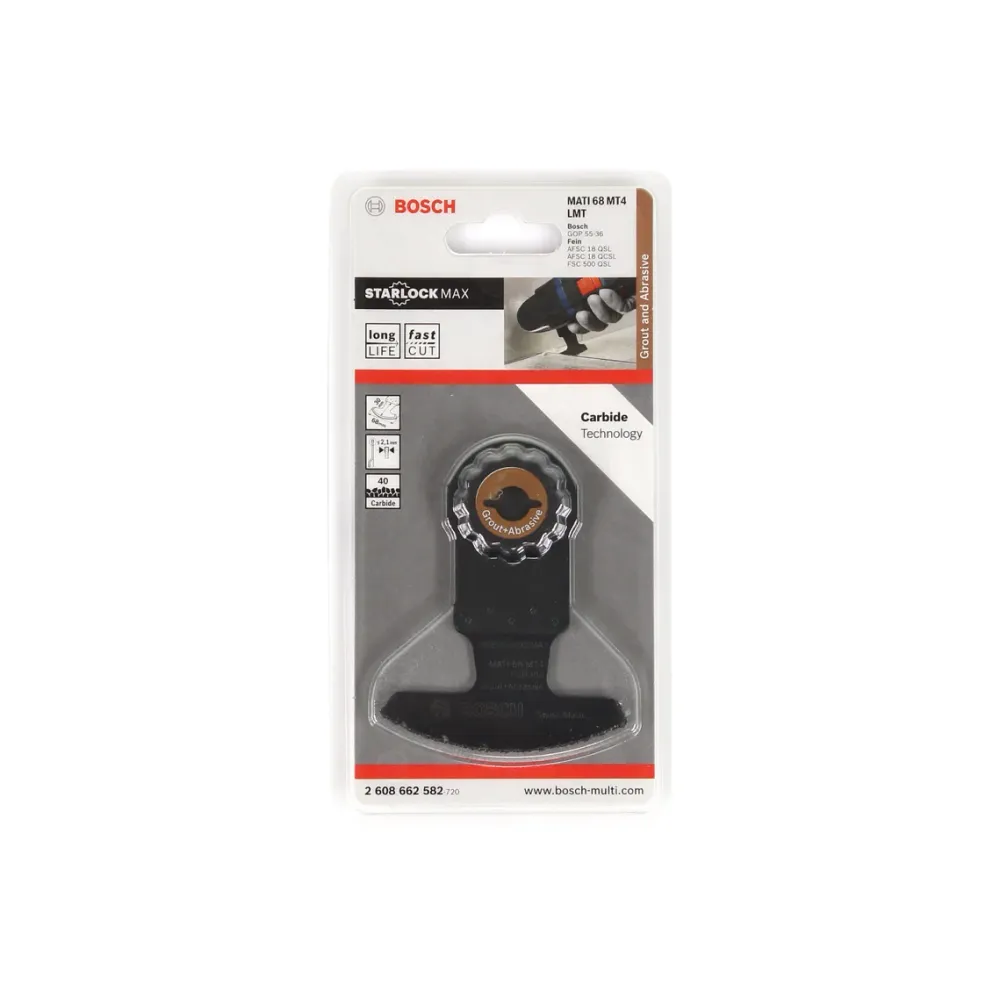 Bosch Carbide RIFF MATI 68 MT4 Hoja de sierra segmentada ( 2608662582 ) Bosch Professional