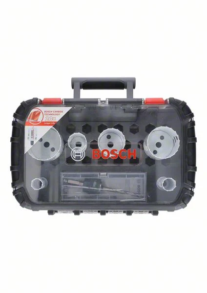 Bosch Endurance Heavy Duty Juego de sierras de corona de carburo de 9 piezas (2608594183) juego universal Bosch Professional