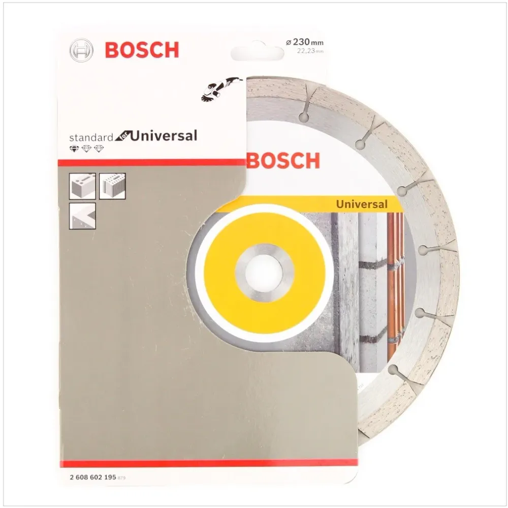 Bosch estándar para disco de corte de diamante universal 230x2.6x22.23mm 5 piezas (5x 2608615065) Bosch Professional