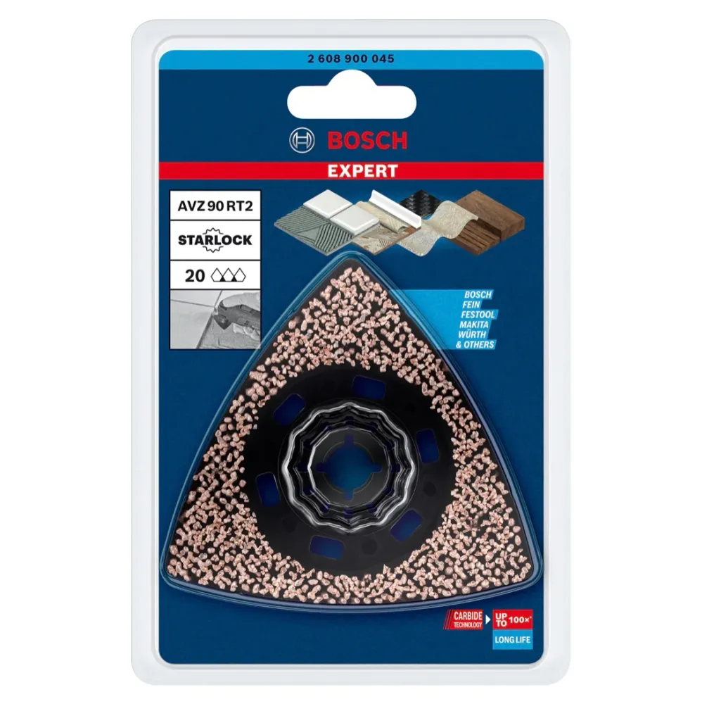 Bosch EXPERT AVZ 90 RT2 Disco lijador Starlock 90 mm K20 1 ud. ( 2608900045 ) Carburo multimaterial - sucesor de 260866435...