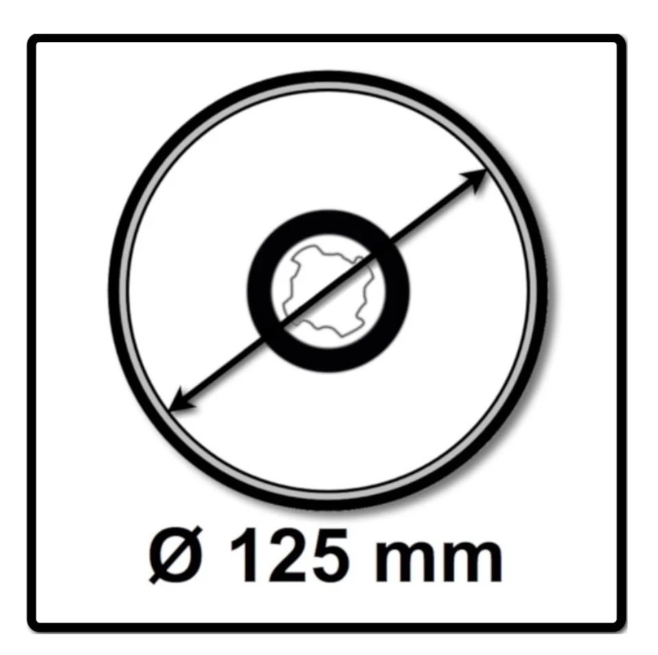 Bosch Expert Disco abrasivo para metal X-LOCK 125 x 22,23 mm 20 piezas (20x 2608619259) Bosch Professional