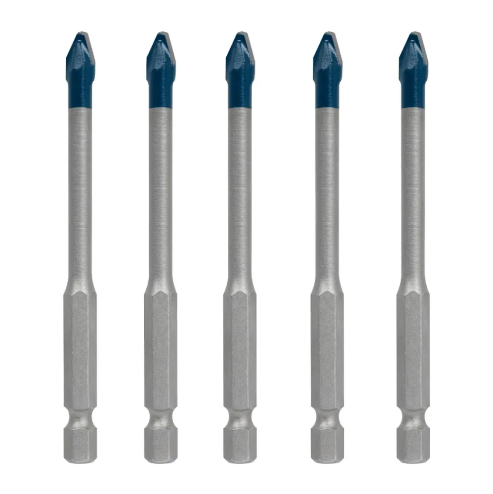 Bosch EXPERT HEX-9 Juego de brocas para cerámica dura 6,0 x 90 mm - 5 piezas (2608900599) Bosch Professional