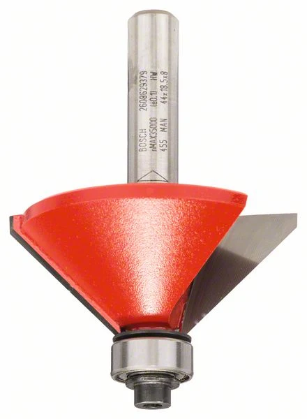 Bosch Expert para madera Fresa para biselar 8 x 44 x 61 mm 45 ( 2608629379 ) para madera Bosch Professional
