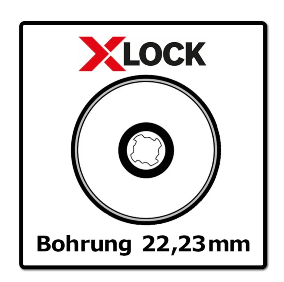 Bosch Expert X-LOCK Disco de corte diamantado para metal, 125 x 22,23 mm para amoladora angular X-LOCK, 4 uds. (4x 2608900...