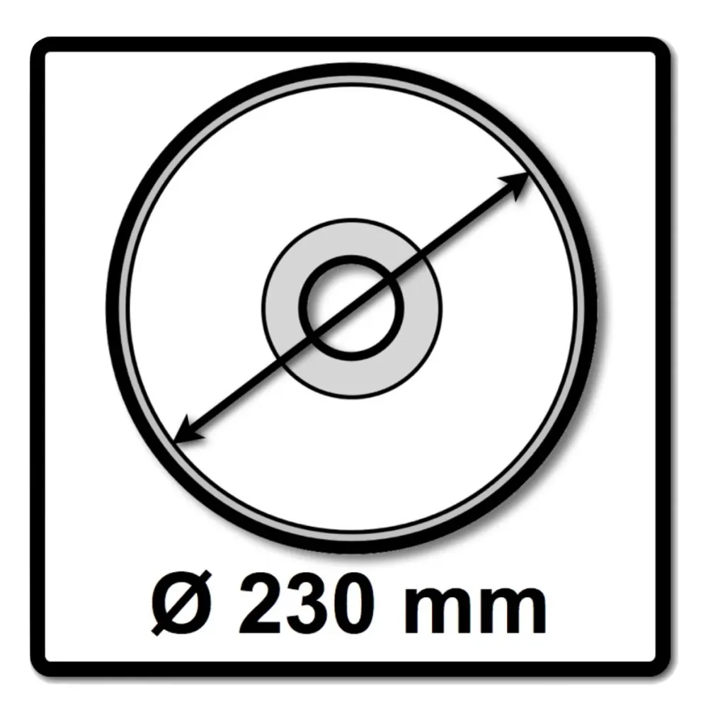 Bosch Mejor para Disco de Corte Diamantado Universal 230 x 22,23mm, 2pcs. (2x 2608603633) Bosch Professional