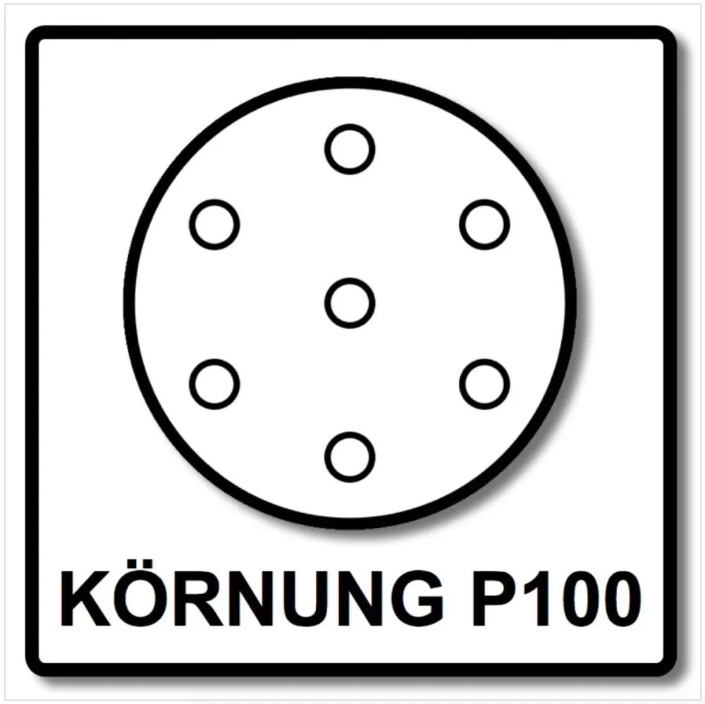 Disco abrasivo cerámico Bosch SIA sianet 7500 225 mm grano P100 25 piezas (F03E0068EJ) Bosch Professional