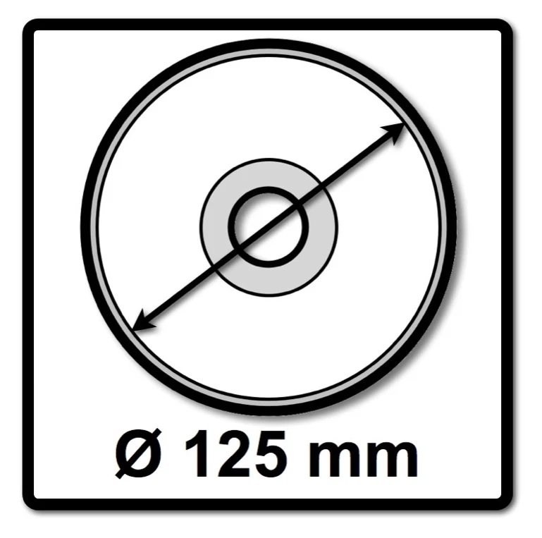 Disco de corte Bosch EXPERT Carbide Multi Wheel 125 x 22,23 mm ( 2608901189 ) - sucesor de 2608623013 Bosch Professional