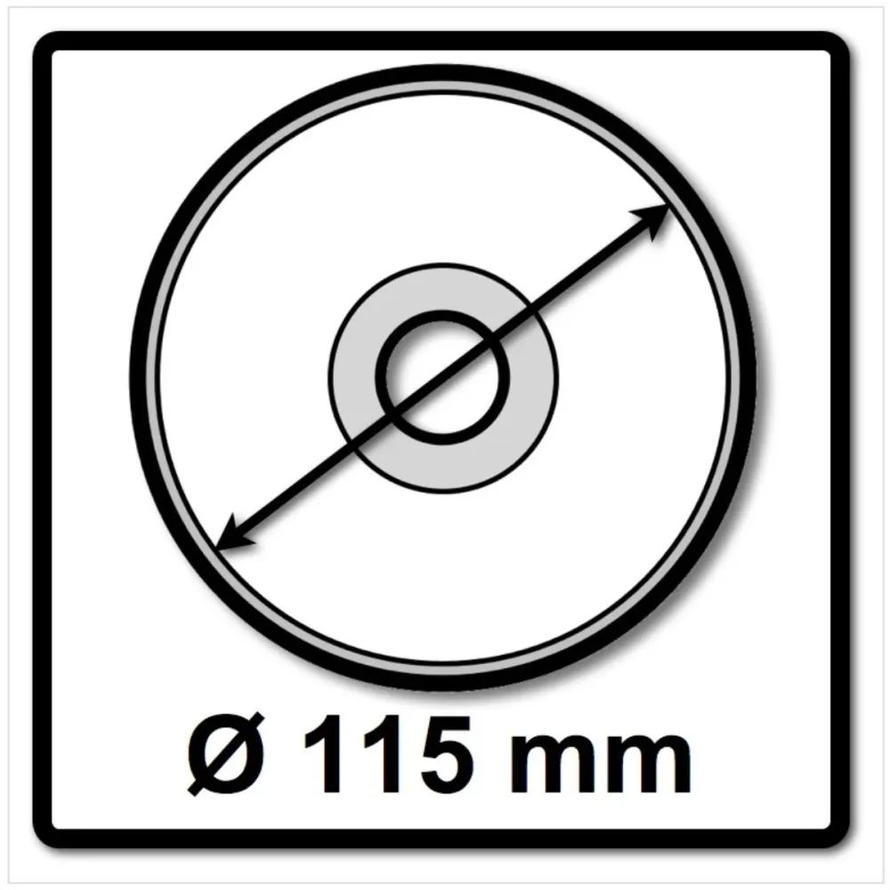 Disco de corte Bosch AS 60 T INOX BF 115 x 1,0 mm 25 piezas (25x 2608600545) Bosch Professional