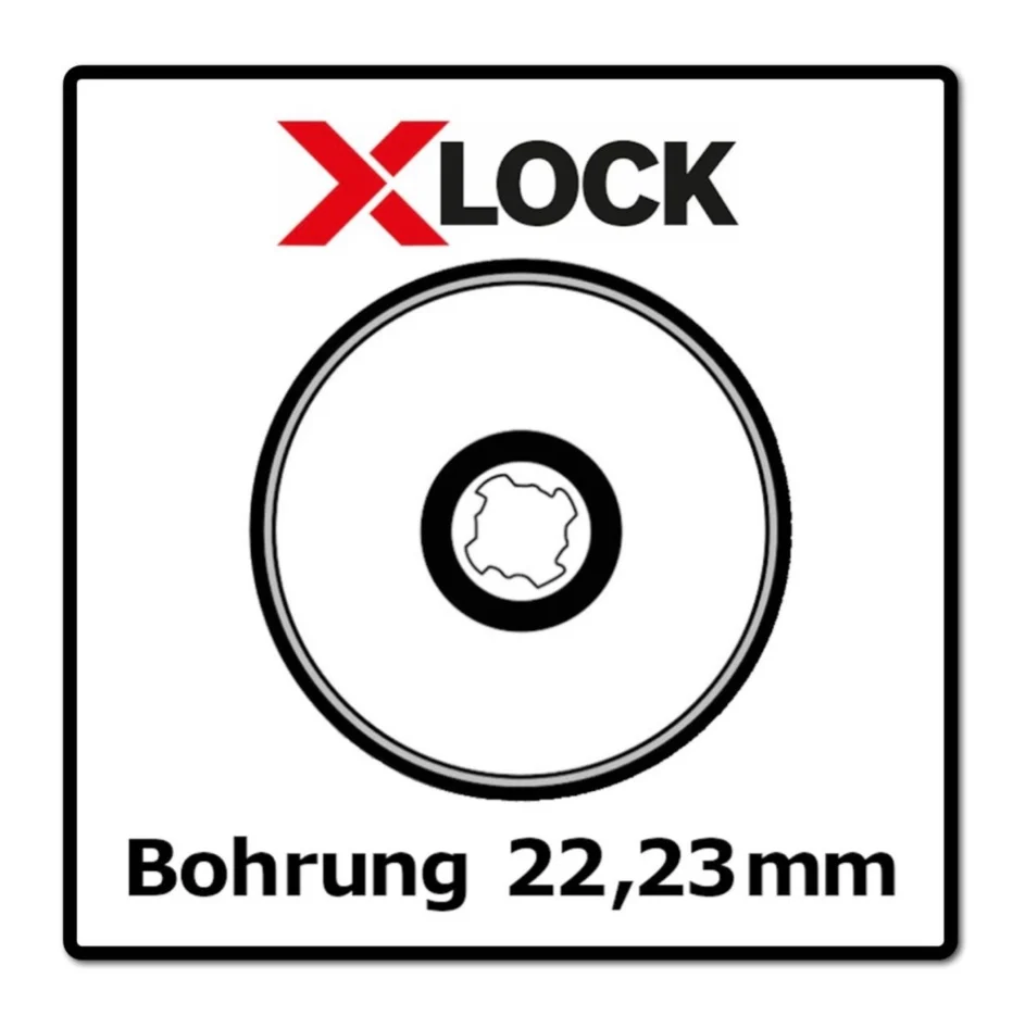 Disco de corte diamantado Bosch Expert X-LOCK Standard para Universal 125 x 22,23 mm 2 uds. ( 2x 2608615166 ) Bosch Profes...