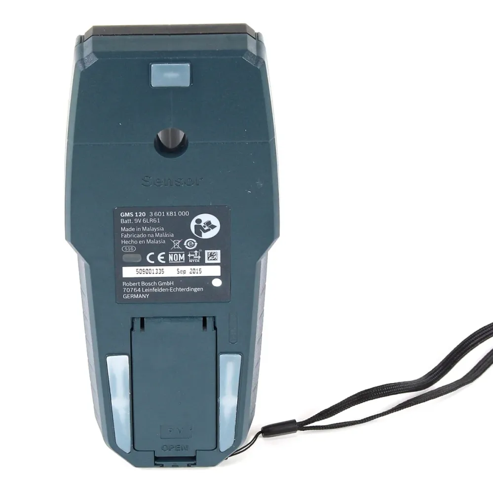 Dispositivo de seguimiento multidetector Bosch GMS 120 Professional (0601081000) con 1 baterí y bolsa protectora Bosch Pro...