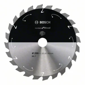 Estándar para madera Hoja de sierra circular profesional Bosch 250 x 30 x 2,2 mm 24 dientes ( 2608837727 ) Bosch Professional