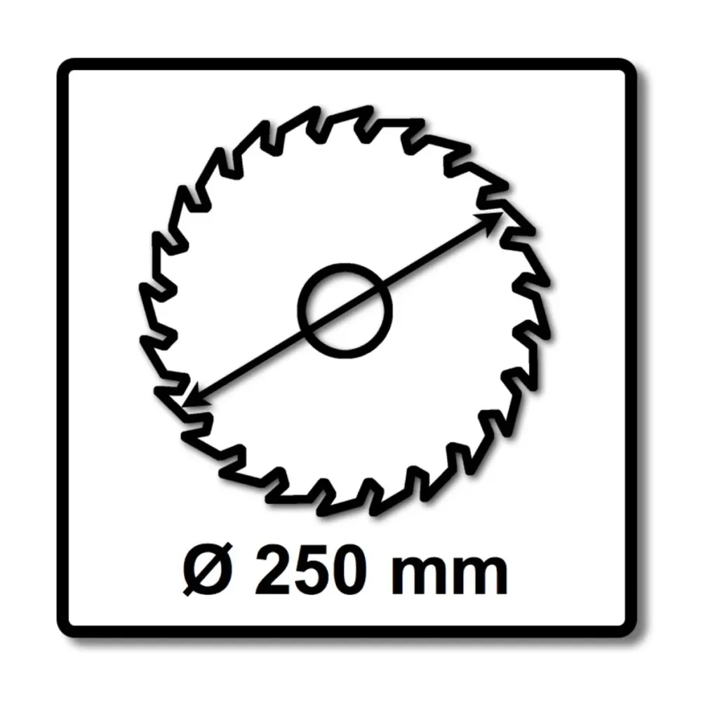 Hoja de sierra circular Bosch Estándar para madera 250 x 2,2 x 30 mm 48 dientes ( 2608837728 ) Bosch Professional