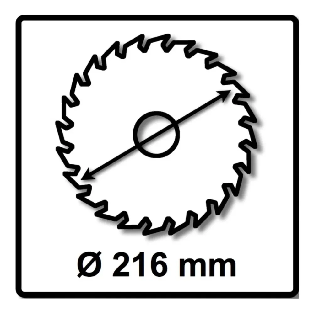 Hoja de sierra circular Bosch Estándar para madera 216 x 1,7 x 30 mm 48 dientes (2x 2608837723) Bosch Professional
