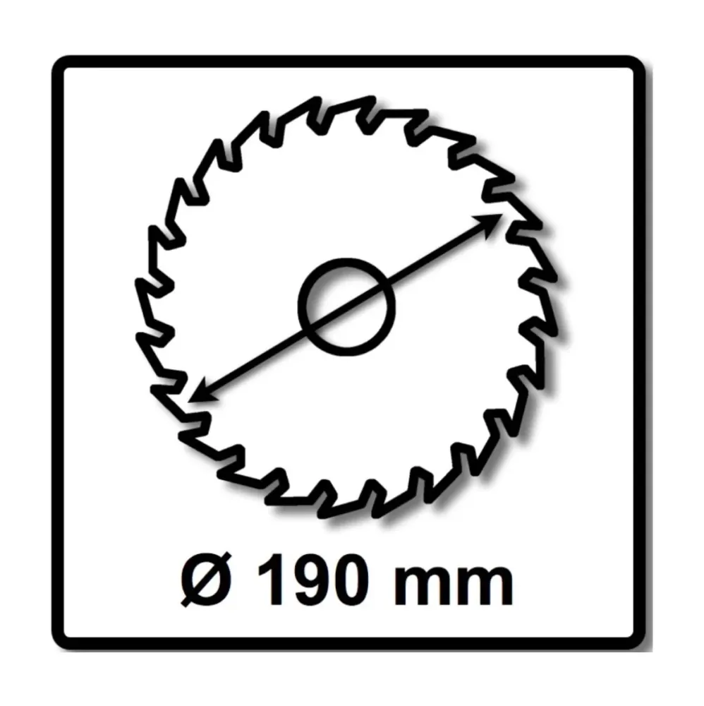 Hoja de sierra circular Bosch Estándar para madera 190 x 1,6 x 20 mm 24 dientes (2x 2608837704) Bosch Professional