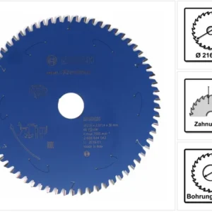 Hoja de sierra circular Bosch Expert para aluminio 210 x 1,4 x 30 mm 66 dientes (2608644542) Bosch Professional