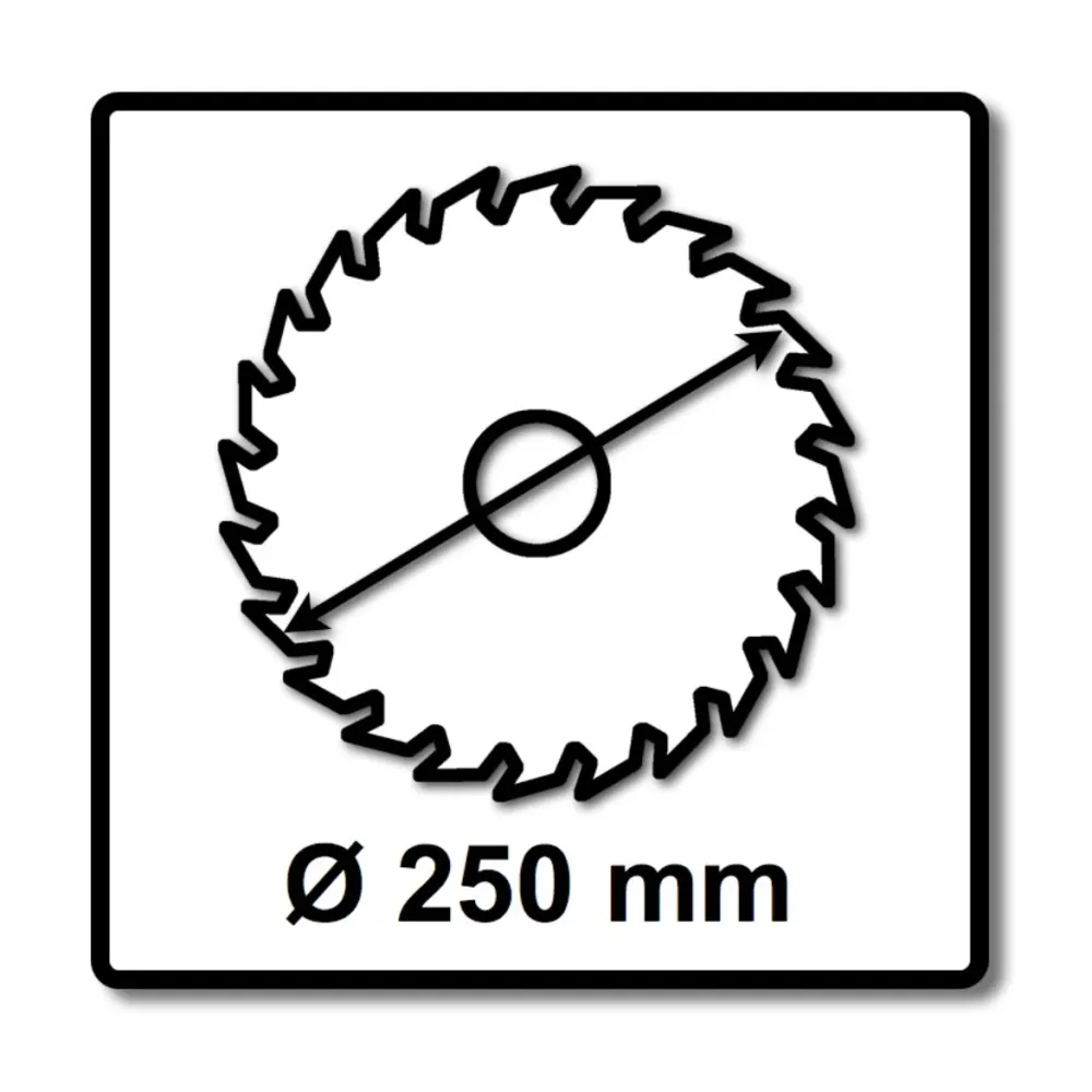 Hoja de sierra circular Bosch Expert para madera 250 x 1,6 x 30 mm 48 dientes para madera (2608644523) Bosch Professional