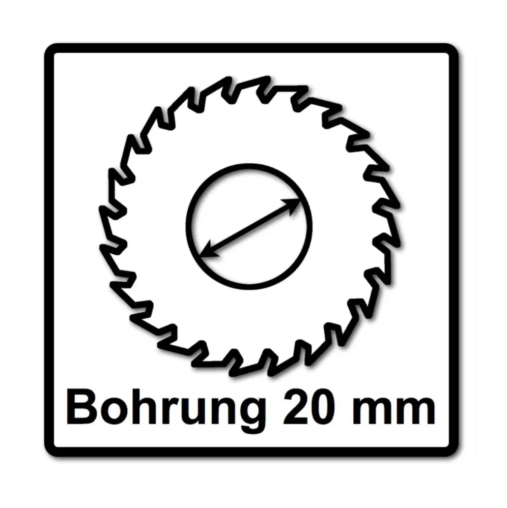 Hoja de sierra circular Bosch Expert para madera 120 x 1,2 x 20 mm 24 dientes para madera (2608644497) Bosch Professional