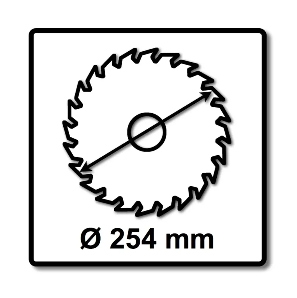 Hoja de sierra circular Bosch Expert Wood 254 x 1,6 x 30 mm 40 dientes para madera (2608644525) Bosch Professional