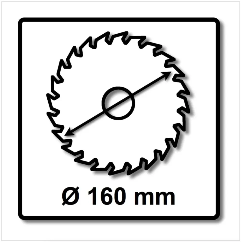 Hoja de sierra circular Bosch Optiline Wood OP WO H 160 x 20 x 2,6 mm 160 mm 48 dientes ( 2608640732 ) Bosch Professional