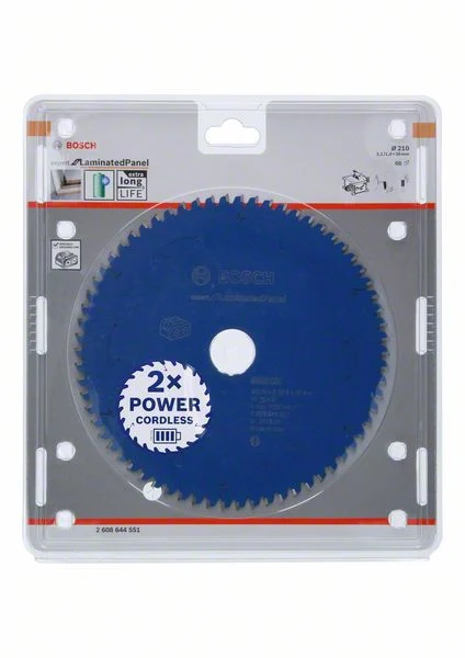 Hoja de sierra circular Expert para tablero laminado Bosch Professional 210 x 30 x 2,1 mm 66 dientes ( 2608644551 )