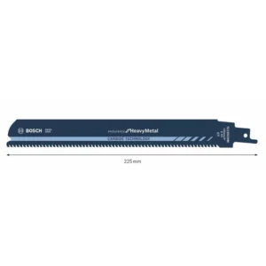 Hoja de sierra de sable Bosch S 1155 CHM Endurance Heavy Metal 8tpi 225x25x1,25mm (2608653182) vida extra larga Bosch Prof...