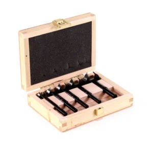 Juego de brocas Bosch Forstner de 5 piezas. 15/20/25/30/35mm ( 2608577022 ) + caja DIN 7483G Bosch Professional