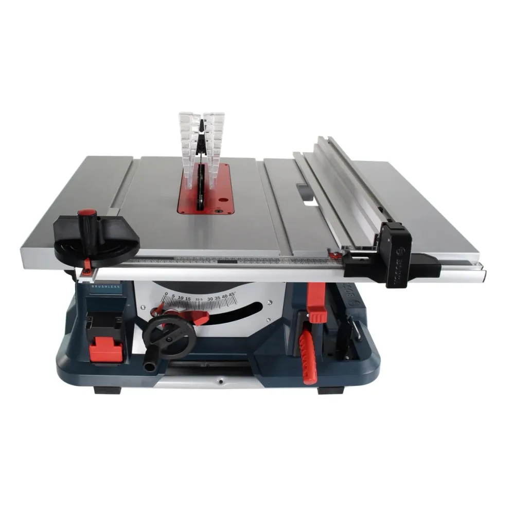 Sierra circular de mesa baterí Bosch GTS 18V-216 Professional 18 V 216 mm Biturbo Brushless + 1 baterí ProCORE de 4,0 Ah,...