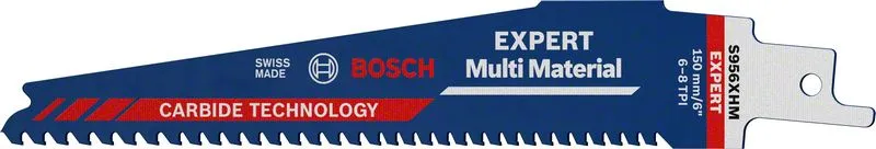 Sierra de sable BOSCH Expert multi-material longitud 150 mm anchura 25 mm ( 4000837469 )