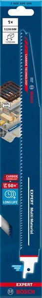 Sierra de sable BOSCH Expert multi-material longitud 300 mm anchura 25 mm ( 4000837473 )