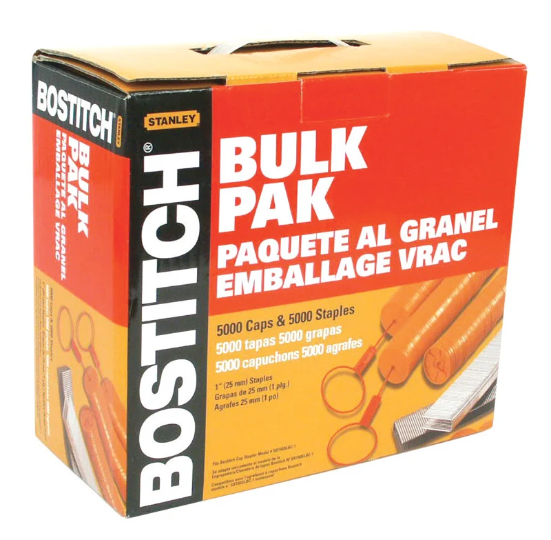 Button Caps-Staple 5000 - Open Box Bostitch