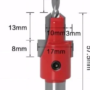 Broca Avellanadora doble 4/10/17 ideal para tapines de piso
