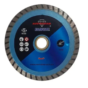 DISCO DE DIAMANTE 115 X 1.9 X 22.2 MM. EASY CUT TURBO RIN CONTINUO, , Casa Ferretera Poniente