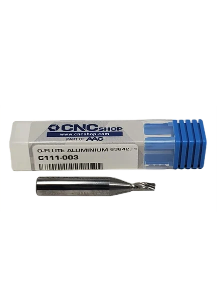 CNC Shop - C111-003 CNC Shop Broca enrutadora de corte ascendente de diámetro de corte de 1/8"