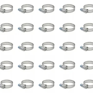 25 Piezas Abrazadera Sin Fin Cnx Acero 1/4'' - 5/8''