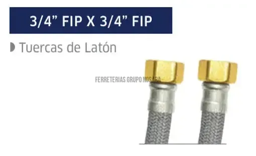 COFLEX MANG ABAST 3/4"X3/4"X80CM EVB-A80