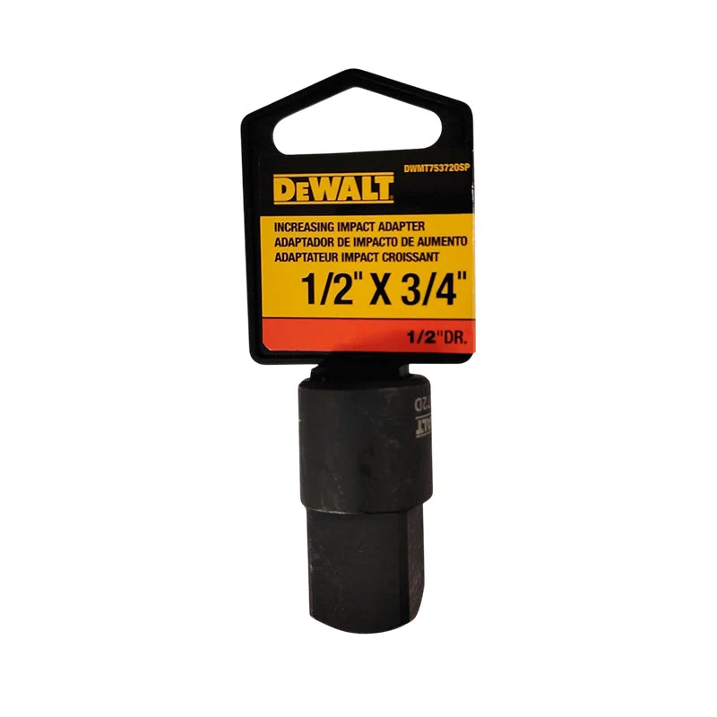 ADAPTADOR DE IMPACTO DE 1/2 3/4 DE PULGADA. DEWALT