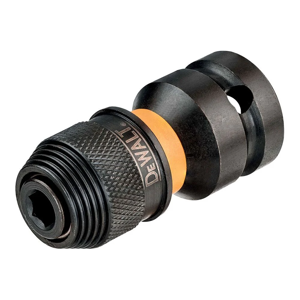 ADAPTADOR PARA LLAVES DE VASO DE IMPACTO DE ½ pulg ¼ pulg DEWALT