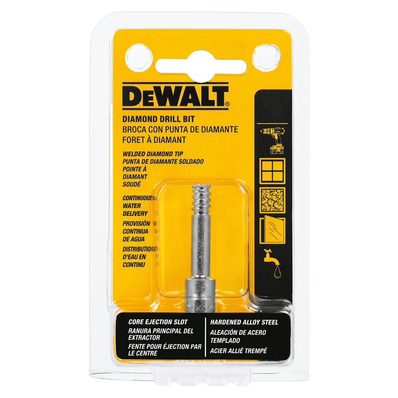 Broca de diamante de 3/16" DeWalt