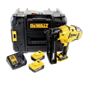 Clavadora baterí DeWalt DCN 660 M2 18 V 32-63 mm sin escobillas + 2 baterías de 4,0 Ah + cargador + maletín