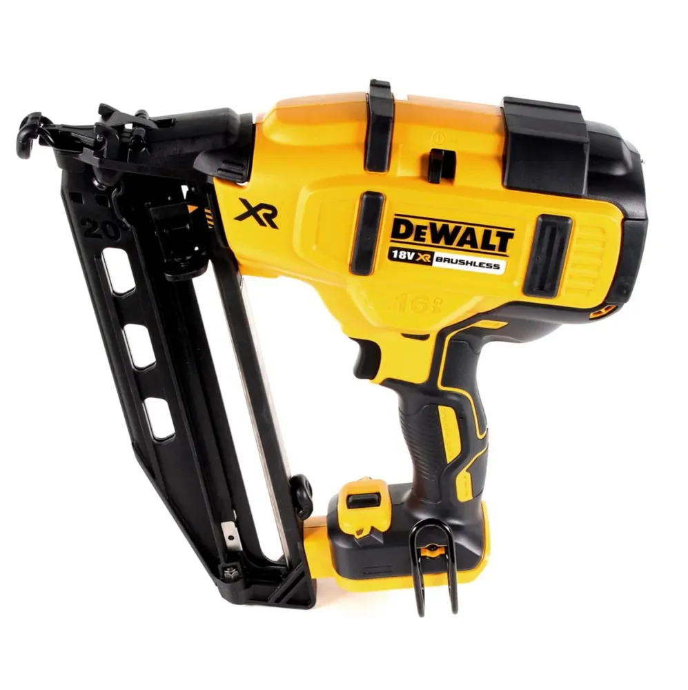 Clavadora baterí DeWalt DCN 660 M2 18 V 32-63 mm sin escobillas + 2 baterías de 4,0 Ah + cargador + maletín
