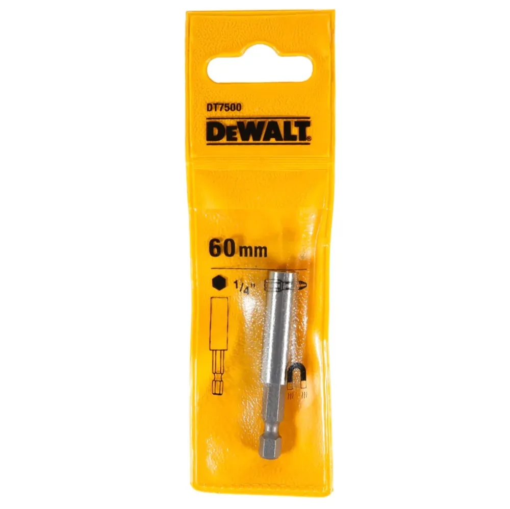 DeWALT DT 7500-QZ Adaptador magnético de 1/4" 60 mm ( 563635-195 )