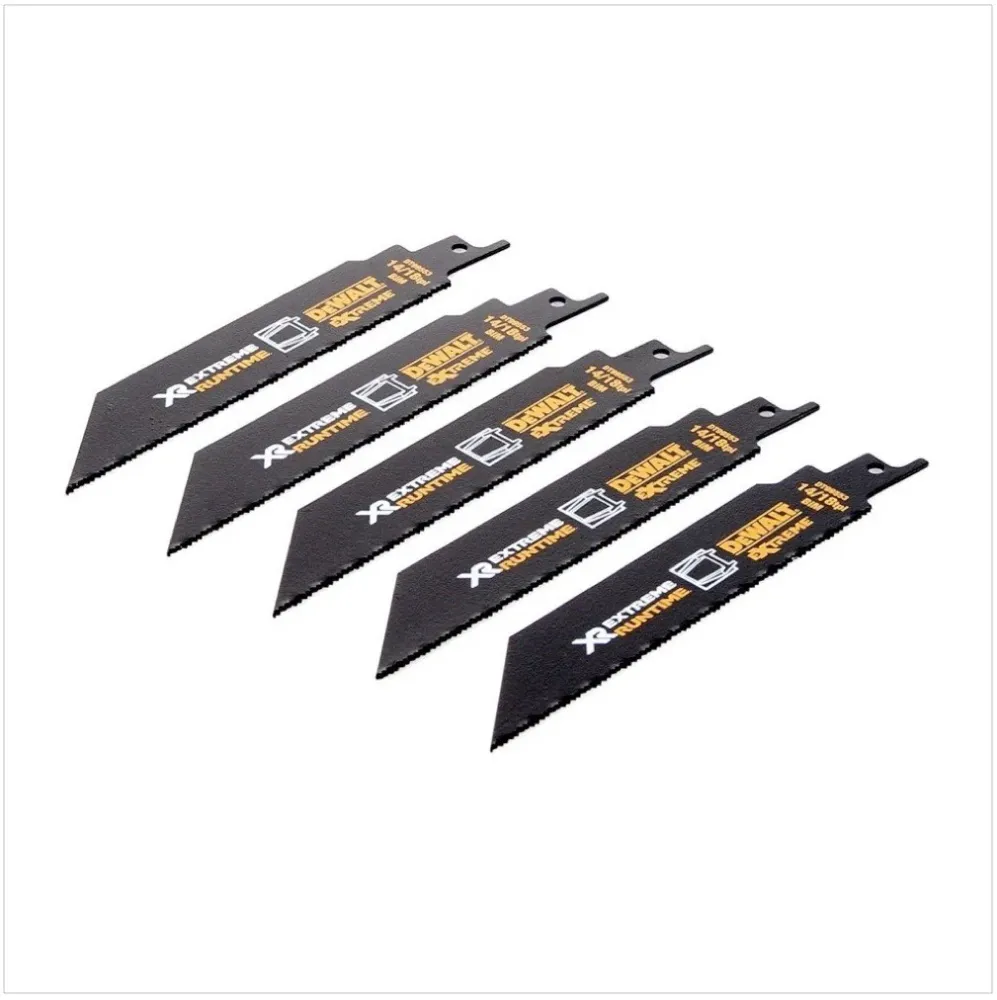 DeWalt DT 99553 hoja de sierra alternativa metal 152 mm 5 piezas