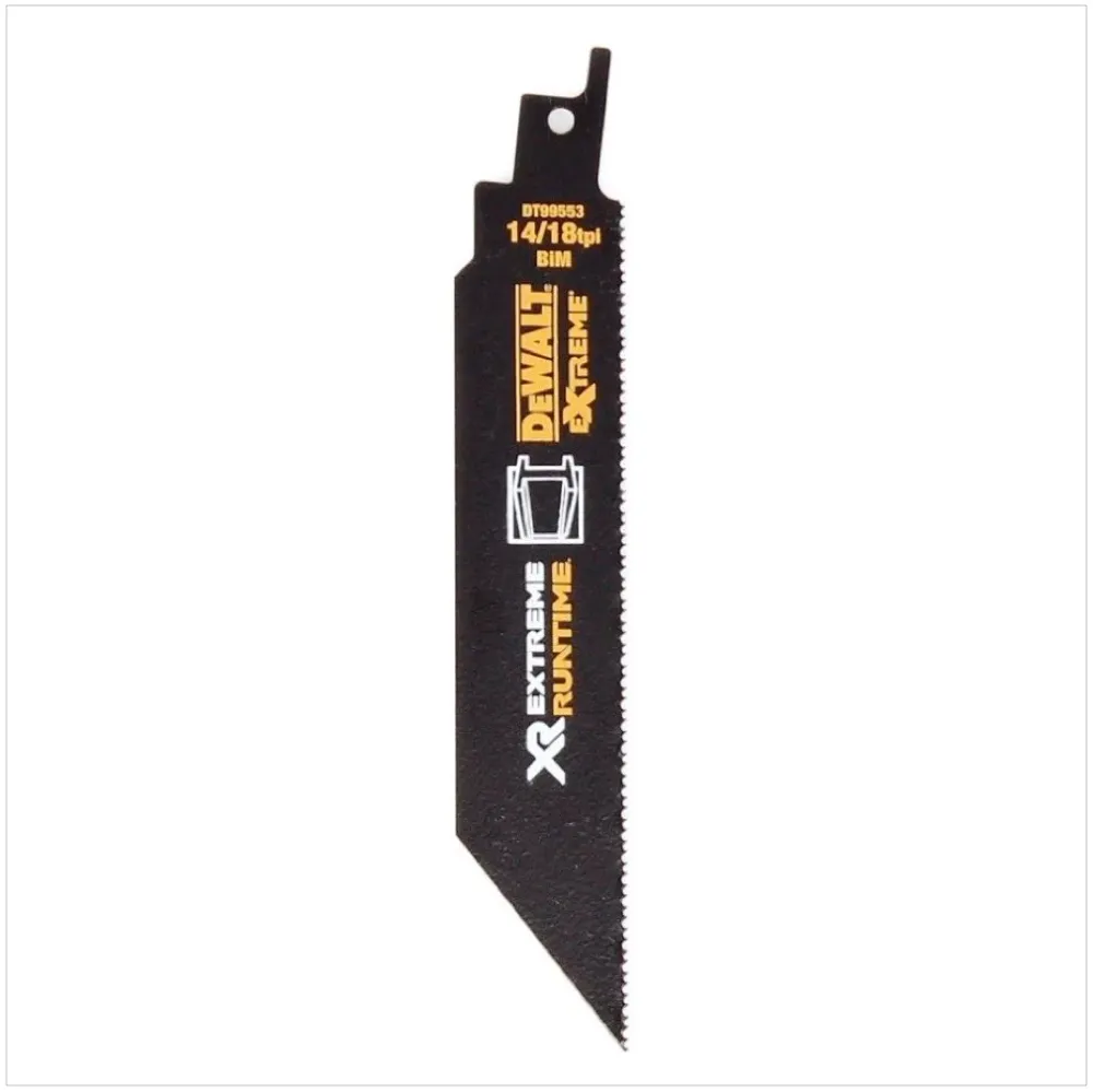 DeWalt DT 99553 hoja de sierra alternativa metal 152 mm 5 piezas